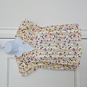 Banana republic petite floral printed blouse